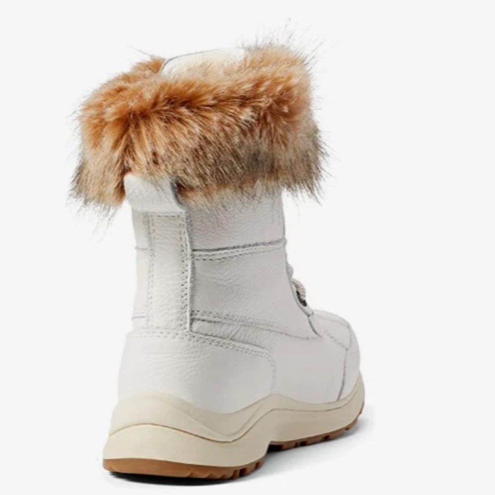 UGG Women's Cream and Tan Winter Boots - Picture 3 of 10